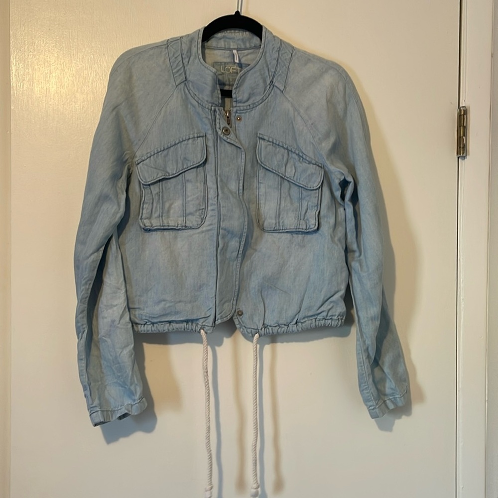 LOFT Chambray Jacket